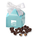 Dark Chocolate Almonds in Robin's Egg Blue Gift Box